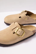Birkenstock Boston Big Buckle Sandcastle |MOFFITTS