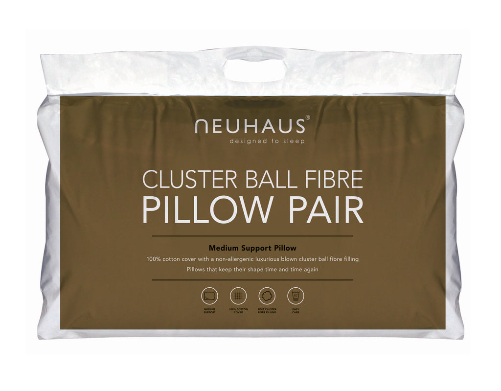 Neuhaus Cluster Ball Fibre Pillow Pair