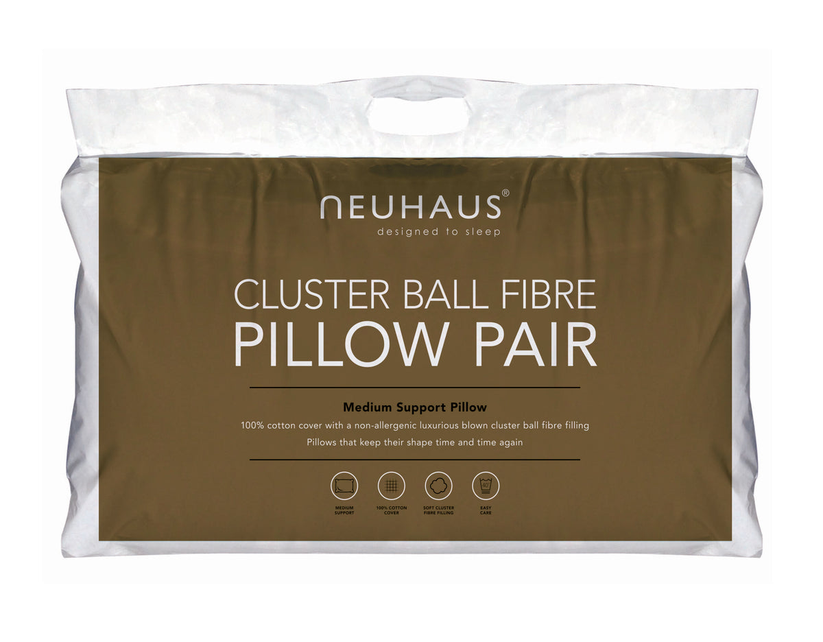 Neuhaus Cluster Ball Fibre Pillow Pair