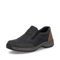 Rieker Black & Brown Slip-On Shoe MENS