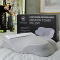 The Lyndon Company Contoured Orthopaedic Pillow with pillowcase