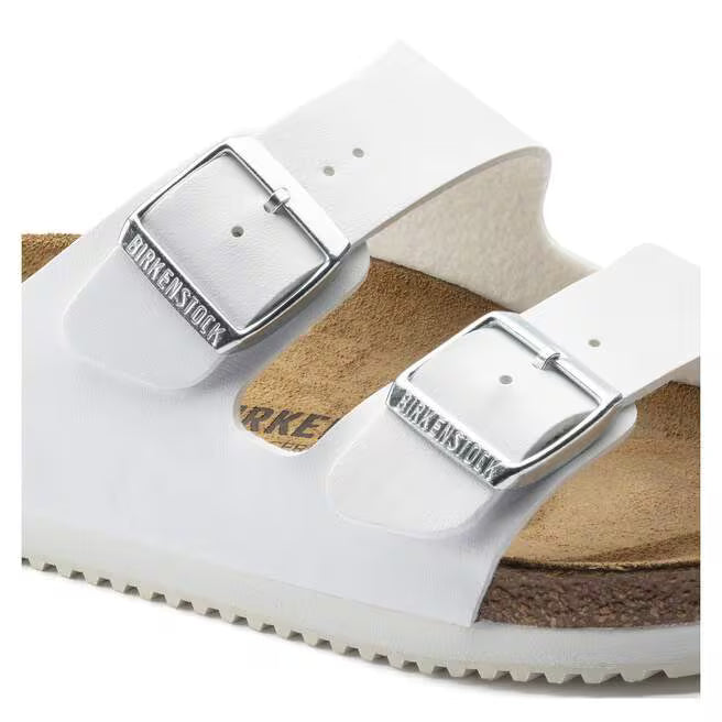 Birkenstock Arizona White Classic Two-Strap Sandals