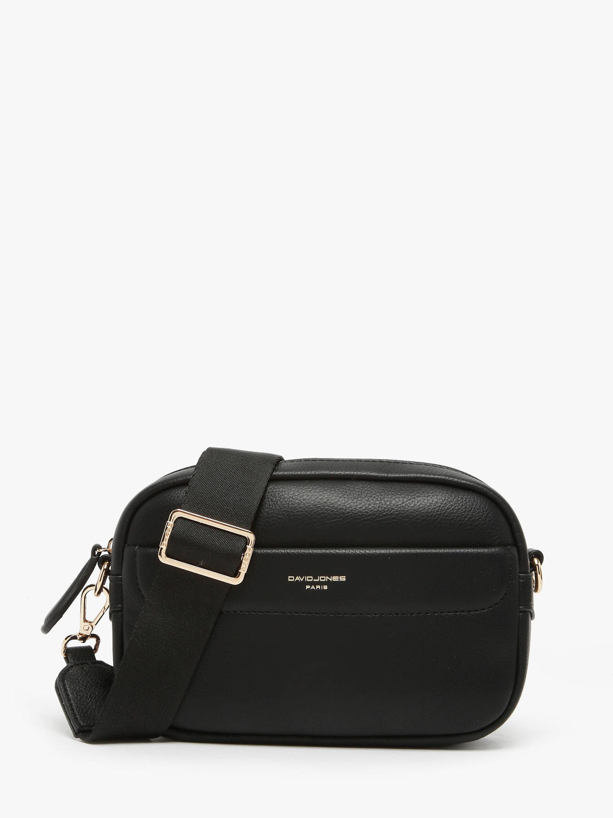 David Jones Paris CM7397 Black Crossbody Bag
