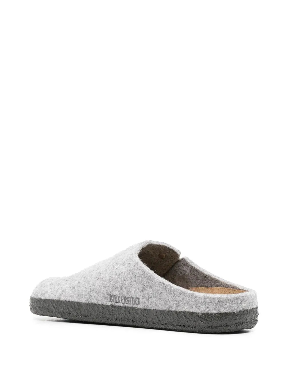 Birkenstock Light Grey Zermatt Felt Slippers