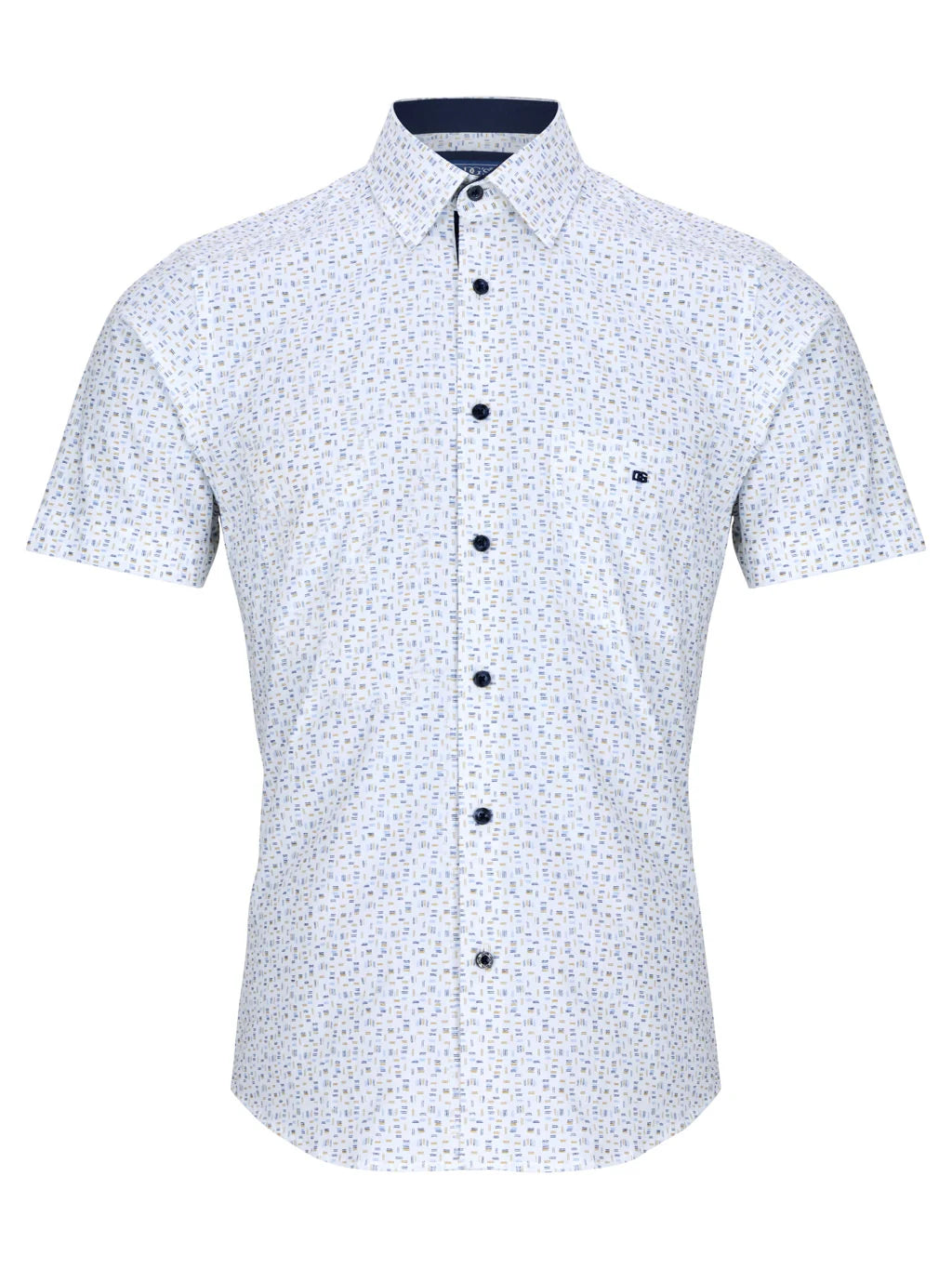 DG's After Patterned Short Sleeve Shirt-  dgs-drifter-giovanni-shirt