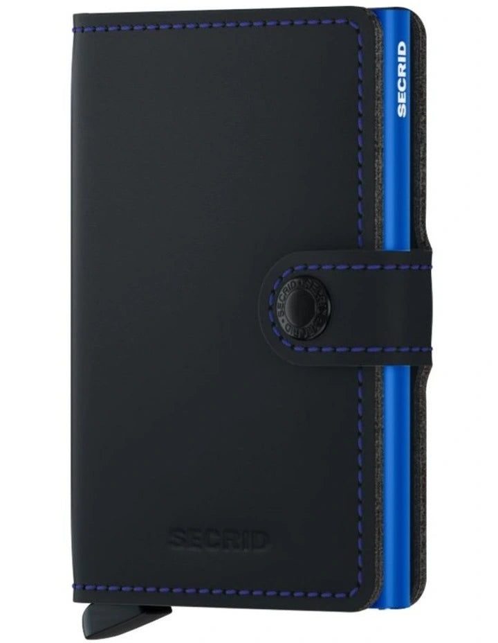 Secrid Miniwallet - Black & Blue