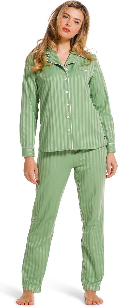 Pastunette Green Stripe Pyjama Set