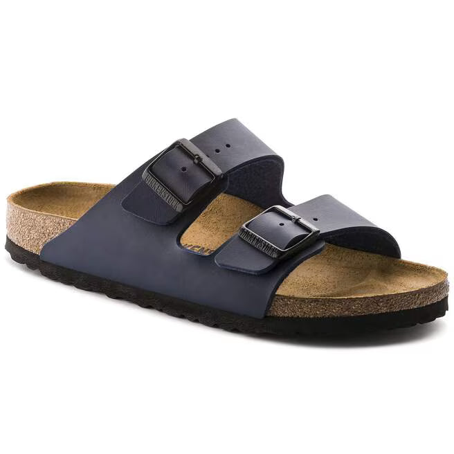 Birkenstock Arizona Navy Classic Two-Strap Sandals