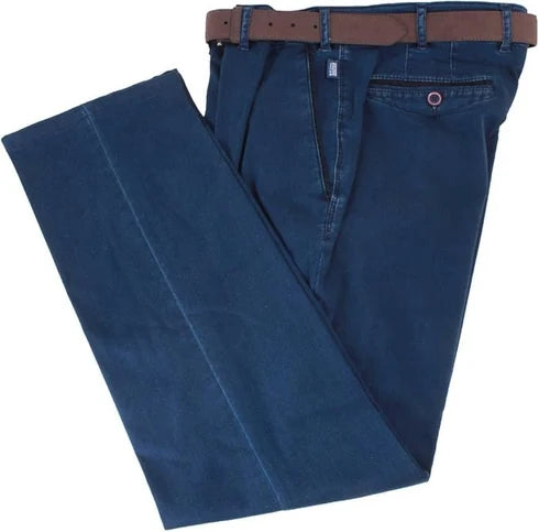 BRÜHL Venice Men's Dark Stone Trousers