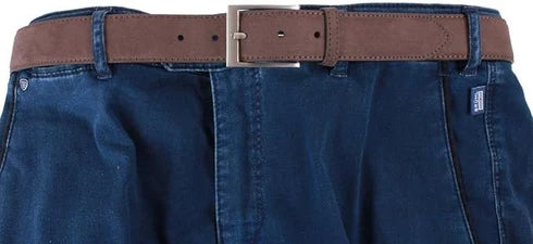 BRÜHL Venice Men's Dark Stone Trousers