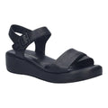 Black Wedge Buckle Josef Seibel 'Eve' Sandal