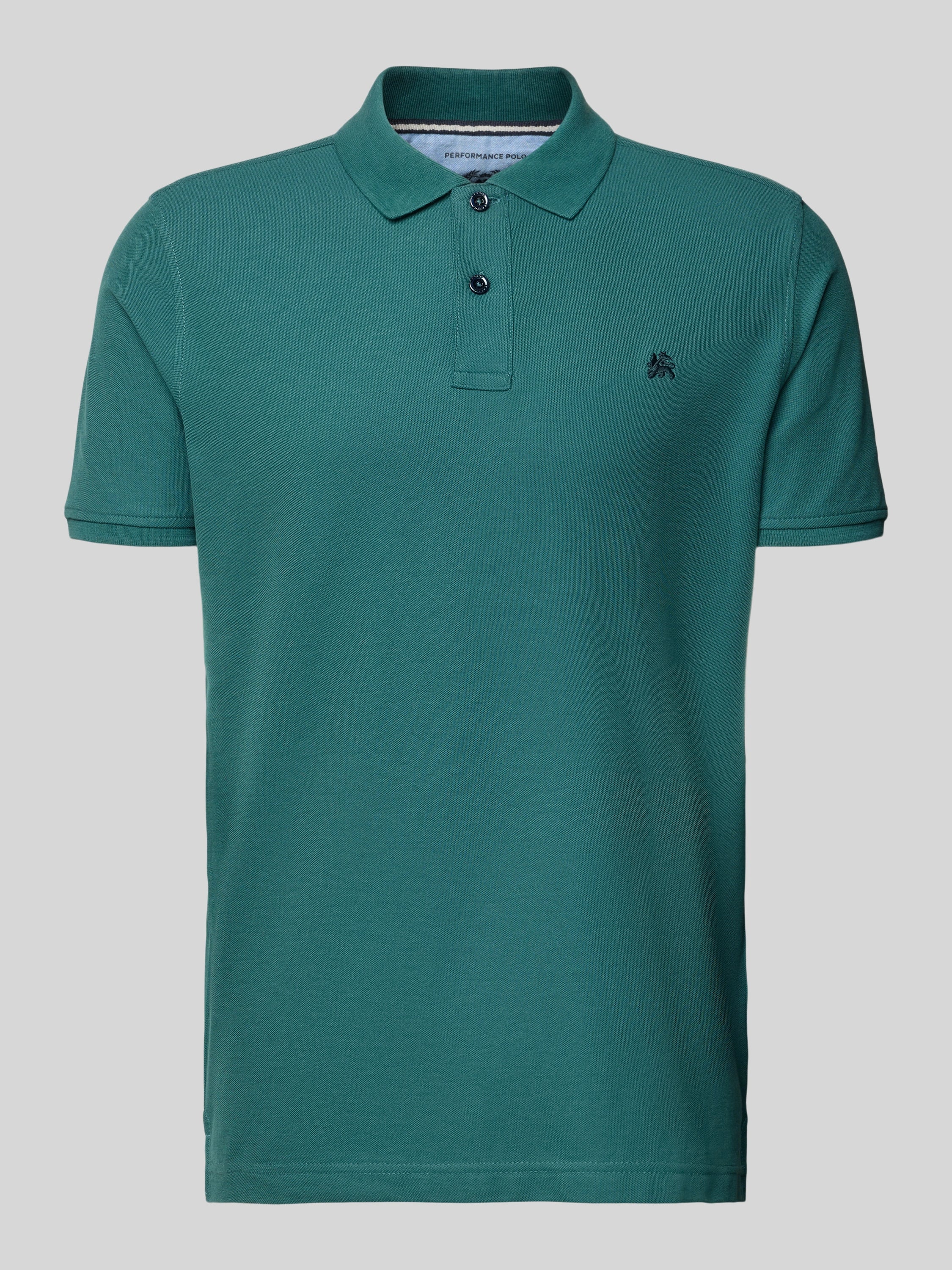 Lerros Men's Teal Short Sleeve Polo Shirt