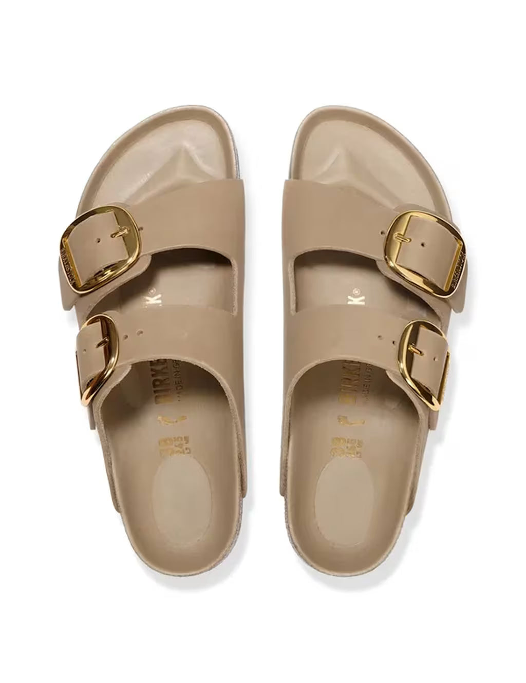 Birkenstock Arizona Big Buckle Suede – Light Brown