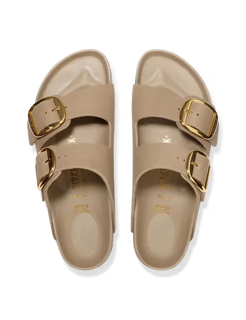 Birkenstock Arizona Big Buckle Suede – Light Brown