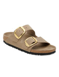Birkenstock Arizona Big Buckle Suede – Light Brown