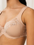 Triumph Nude Lace Underwired Bra non -padded