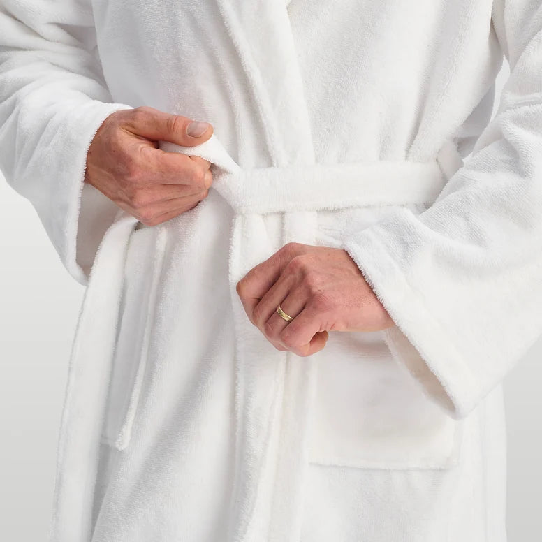 Christy Cozy Robe - White