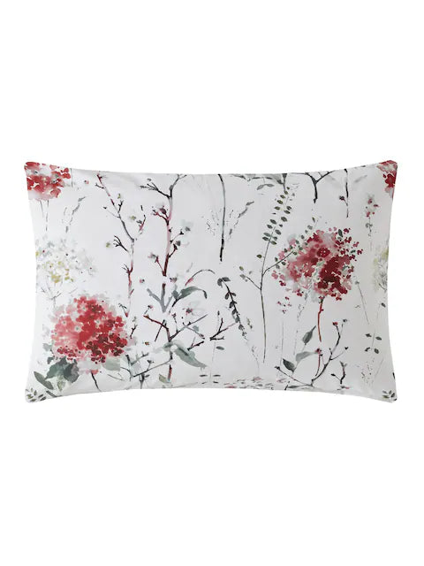 Laura Ashley Pallington Ruby 100% Cotton Duvet Cover Set