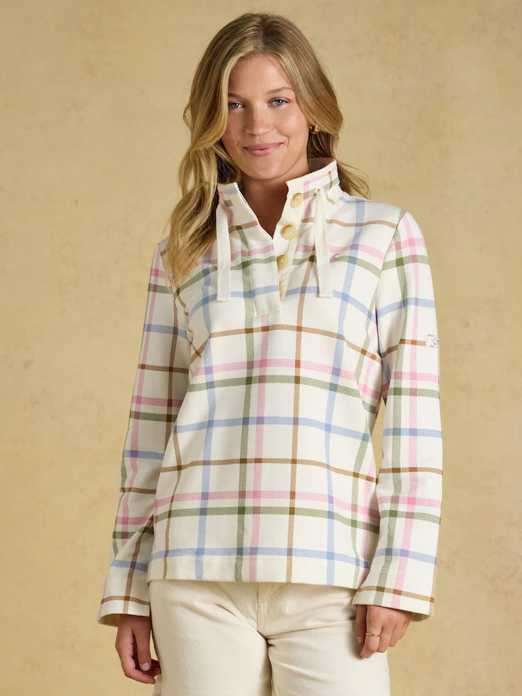 Joules Paddock Check Sweatshirt