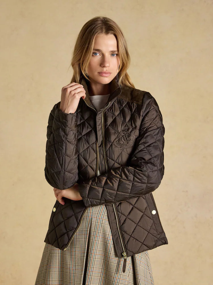 Joules Braemar Lux Jacket - Chocolate