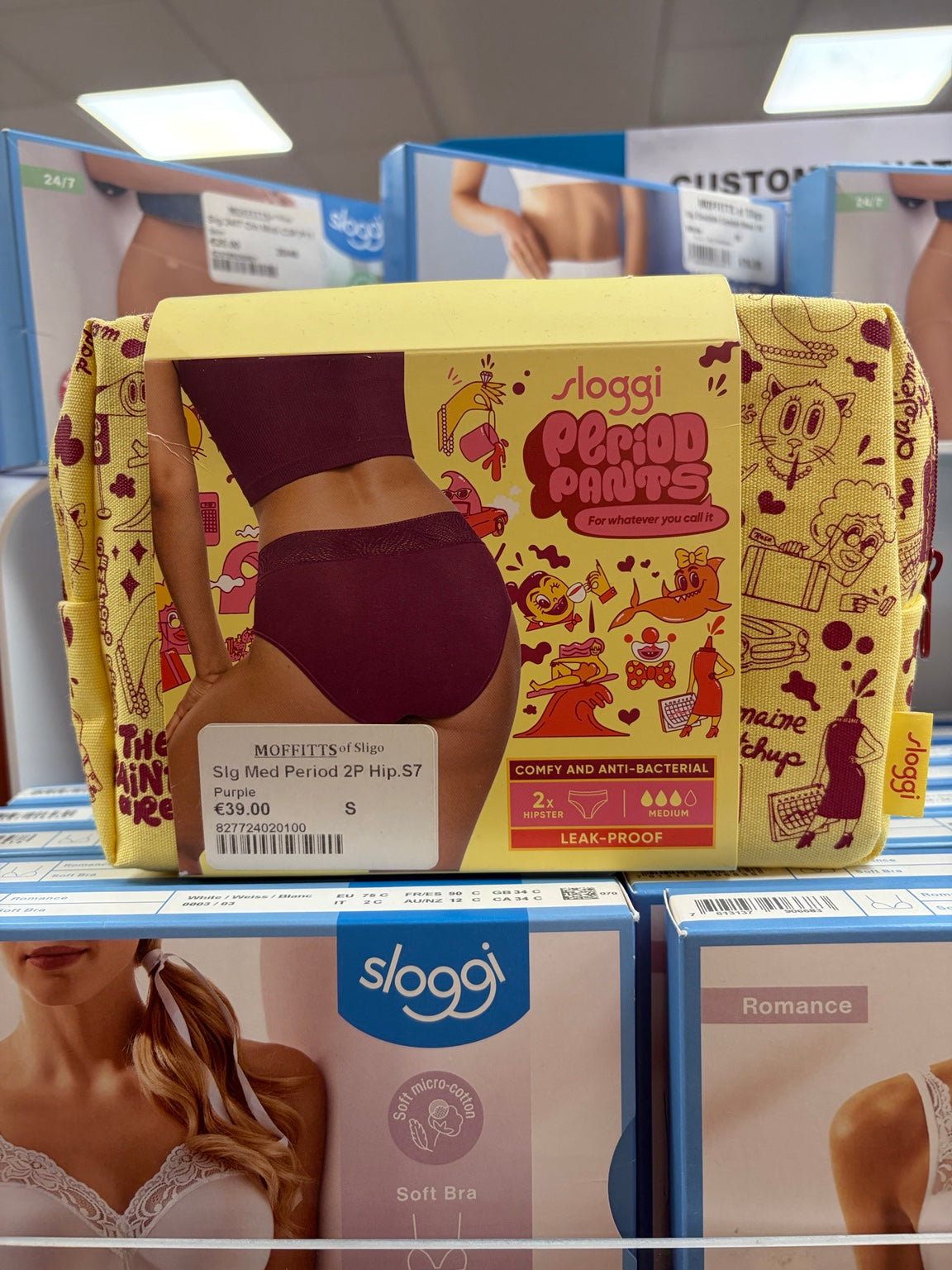 Sloggi Period Pants Hipster 2 Pack - Purple