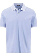 Fynch hatton baby blue polo shirt