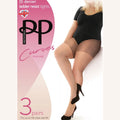 Pretty Polly Curves 15 Denier Ladder Resist Tights - 3 Pack