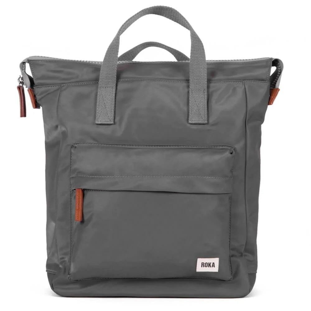 Roka Bantry B Grey Backpack Vegan
