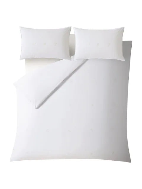 Laura Ashley Keeleigh Posy 100% Cotton Duvet Cover White