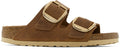 Birkenstock Arizona Big Buckle Suede – Dark Brown