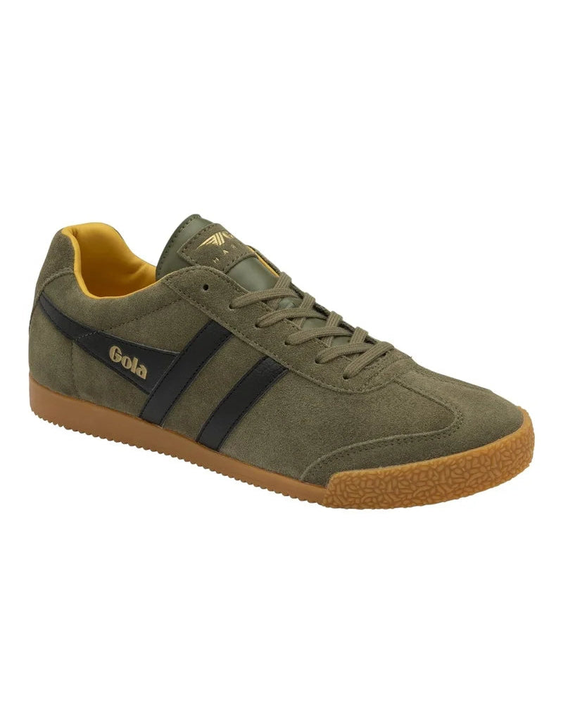 Gola Men's Khaki Suede Trainers