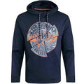 Weird Fish Graphic Hoodie - Navy