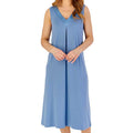 Gaspé Blue Sleeveless Nightdress
