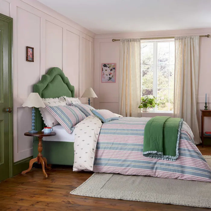 Joules Come Rain Or Shine Duvet Cover SET, Multi 100% Cotton