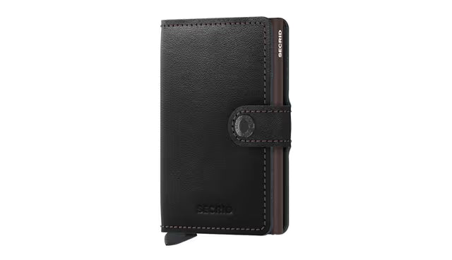 Secrid miniwallet- Black & brown