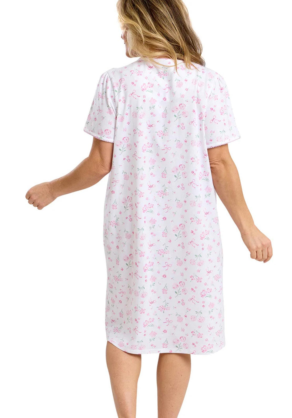 Marlon Floral Nightdress - Pink