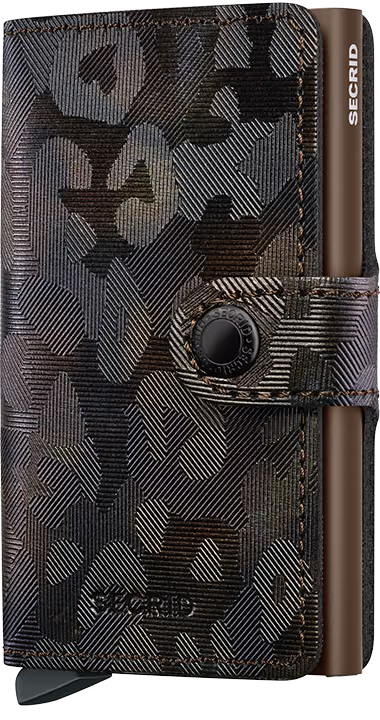 Secrid- camouflage army green mini wallet
