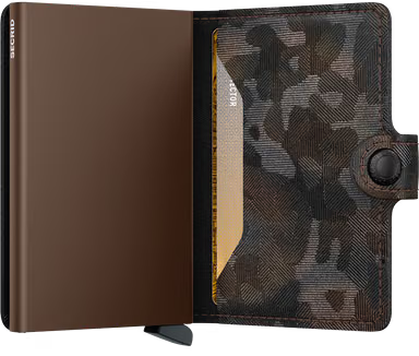 Secrid- camouflage army green mini wallet