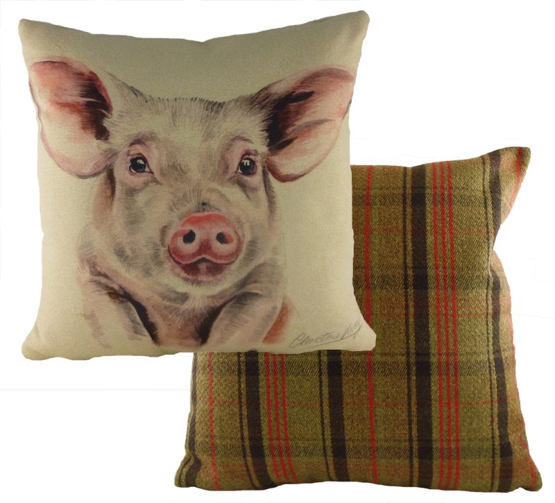 Waggy Dogz Animal Cushion by Christine Varley